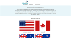 Desktop Screenshot of medicalvisaperu.com